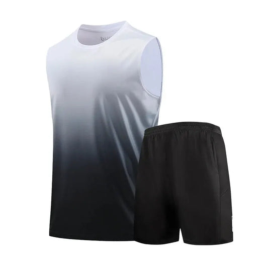 Sleeveless sports set